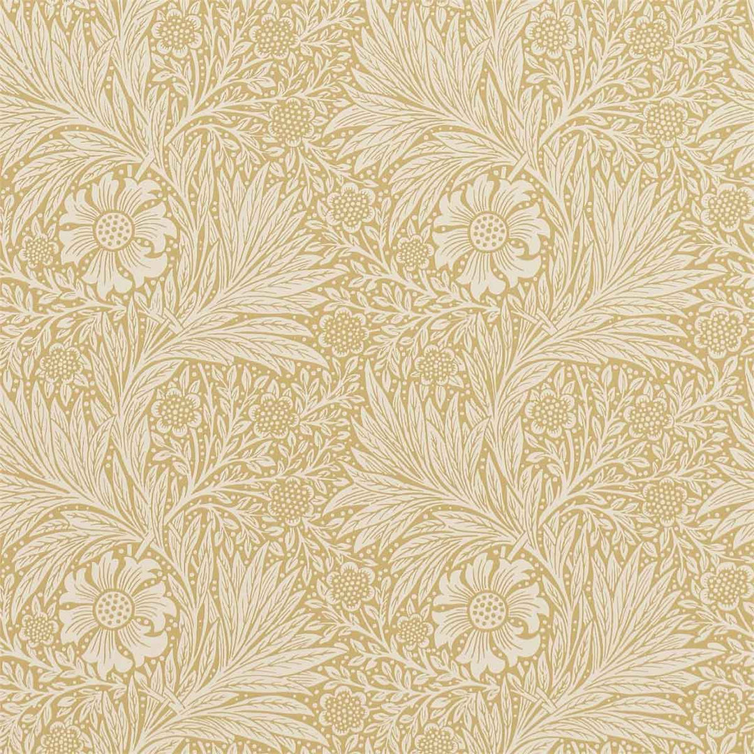 Morris And Co Marigold Wallpaper - Cowslip - 210370 | Modern 2 Interiors