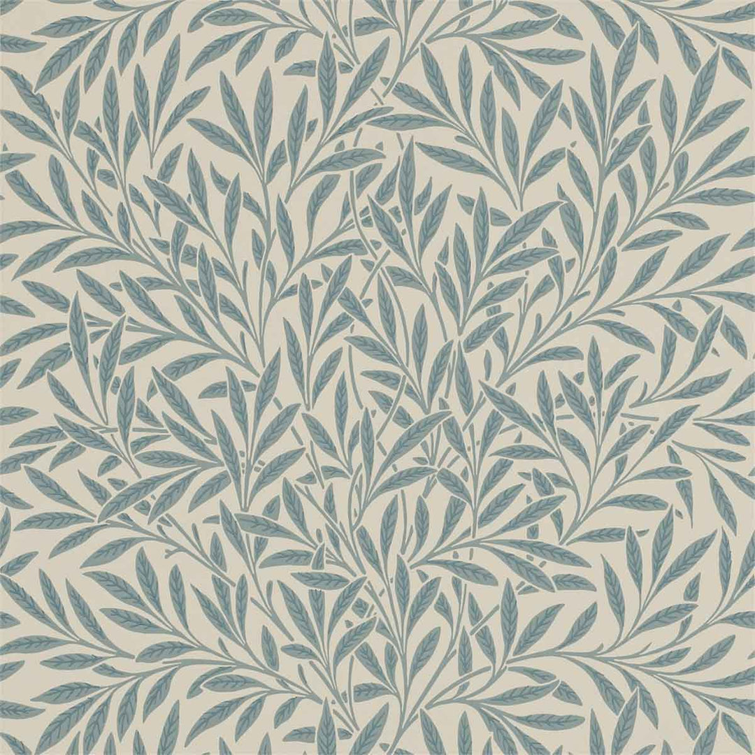 Morris And Co Wilow Wallpaper - Slate - 210382 | Modern 2 Interiors