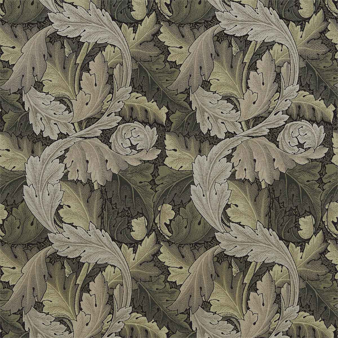 Acanthus Tapestry Forest & Hemp Fabric by Morris & Co - 230273 | Modern 2 Interiors