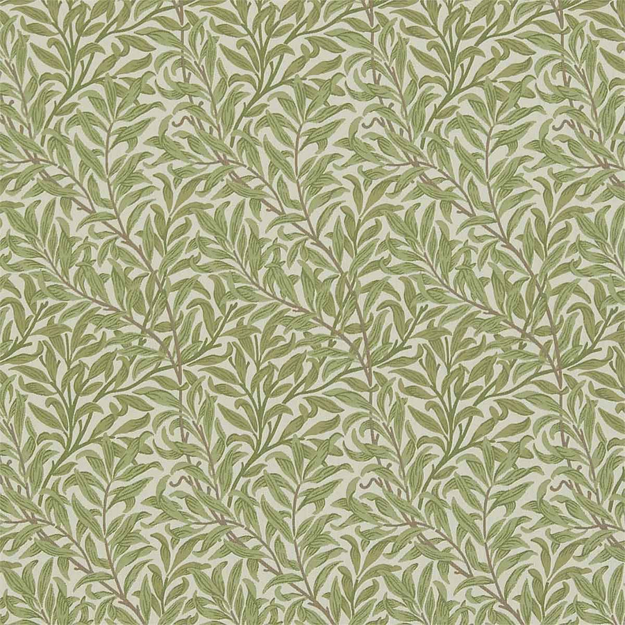 Willow Bough Artichoke & Olive Fabric by Morris & Co - 230290 | Modern 2 Interiors