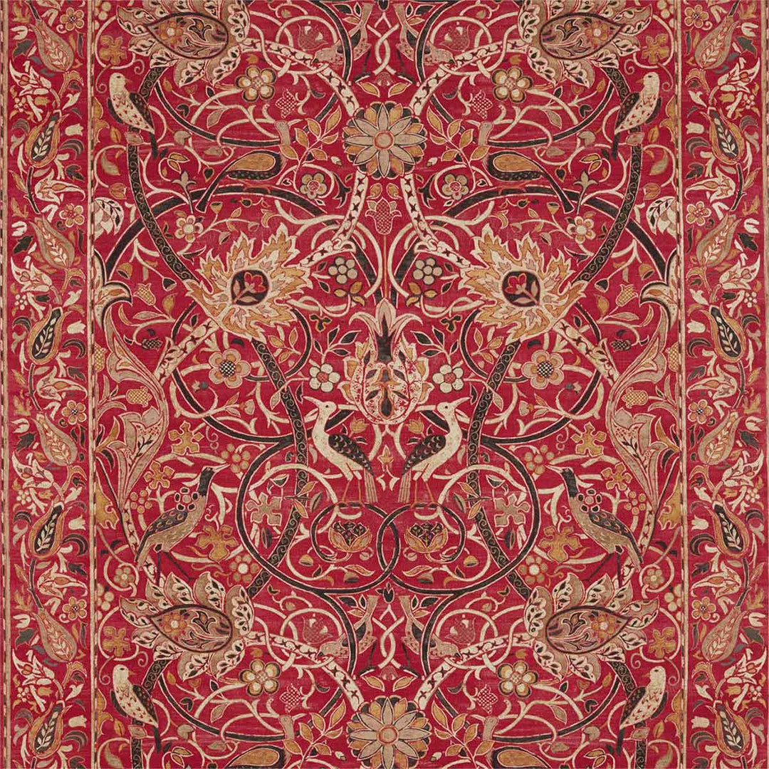 Bullerswood Paprika & Gold Fabric by Morris & Co - 226392 | Modern 2 Interiors