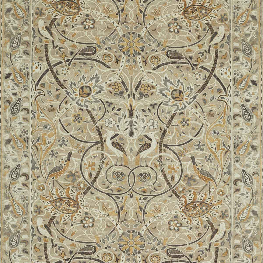 Bullerswood Stone & Mustard Fabric by Morris & Co - 226394 | Modern 2 Interiors