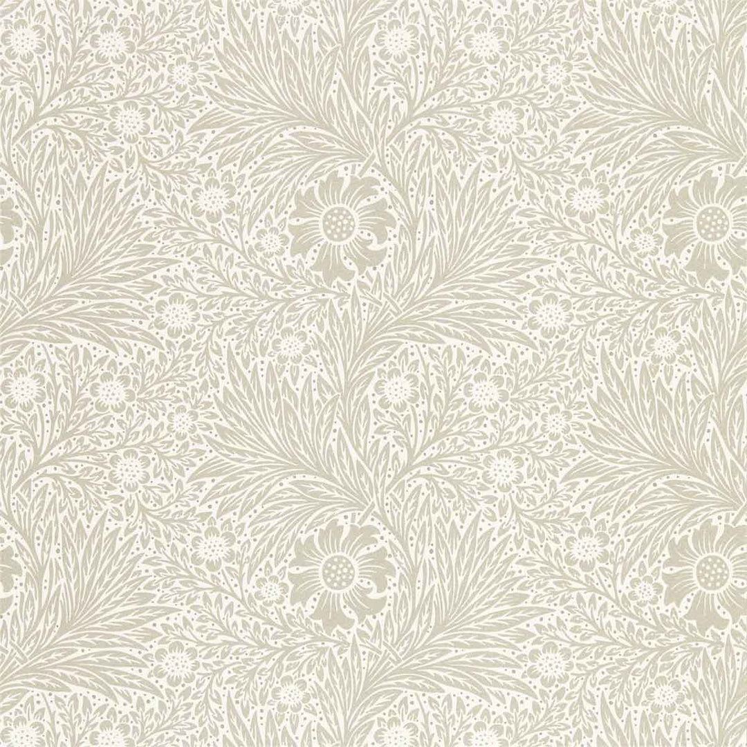 Morris And Co Pure Marigold Wallpaper - Soft Gilver - 216537 | Modern 2 Interiors
