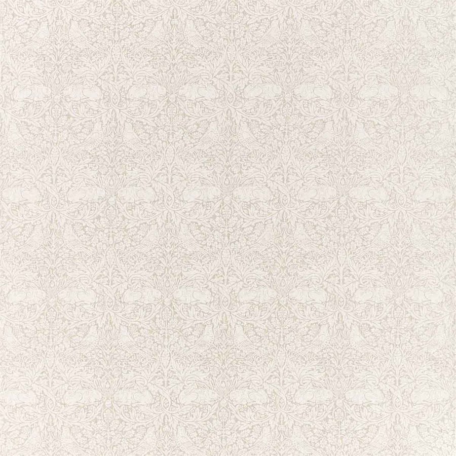 Pure Brer Rabbit Print Linen Fabric by Morris & Co - 226478 | Modern 2 Interiors