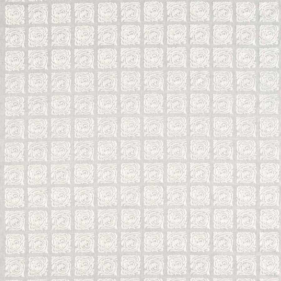 Pure Scroll Embroidery Lightish Grey Fabric by Morris & Co - 236614 | Modern 2 Interiors