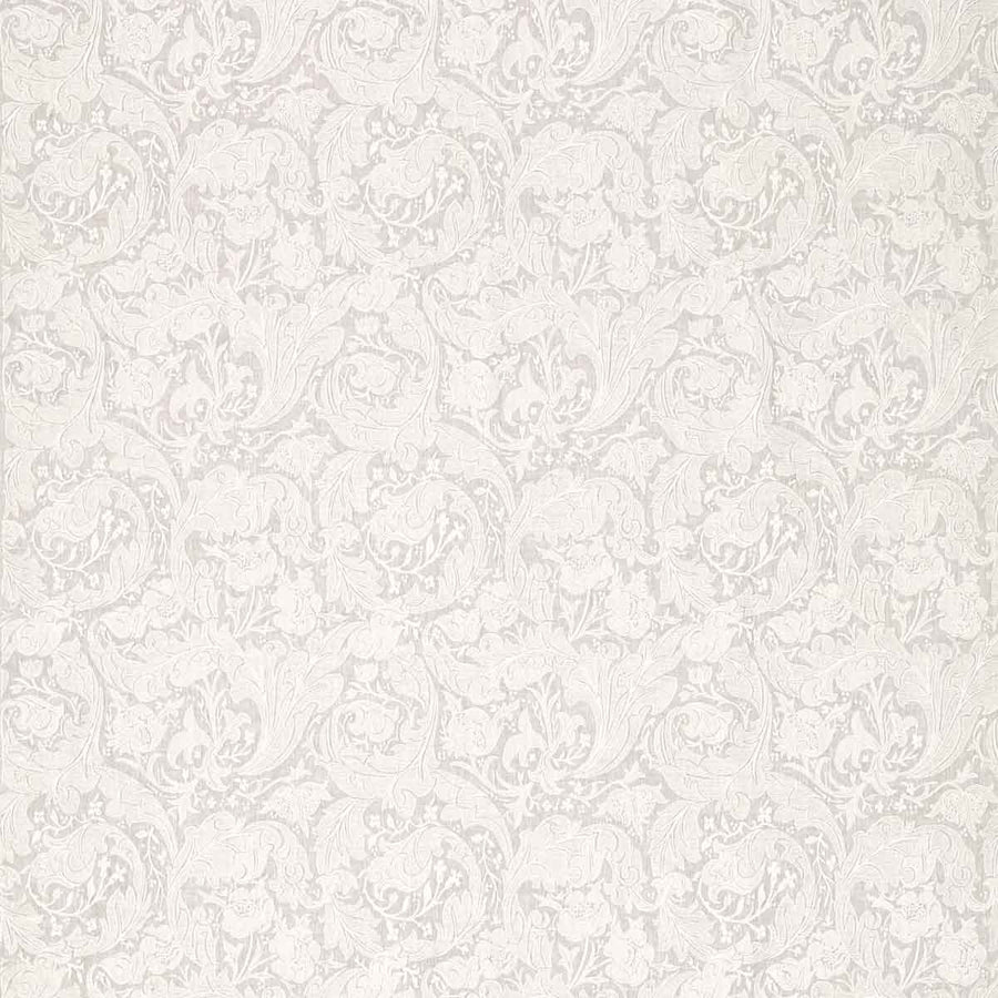 Pure Bachelors Button Embroidery Pebble Fabric by Morris & Co - 236616 | Modern 2 Interiors