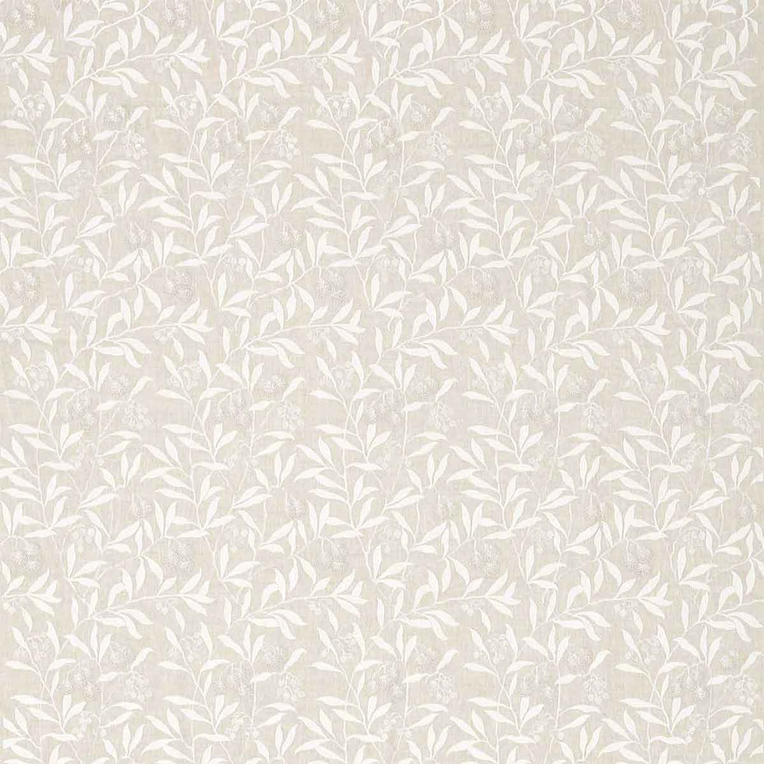 Pure Arbutus Embroidery Linen Fabric by Morris & Co - 236619 | Modern 2 Interiors