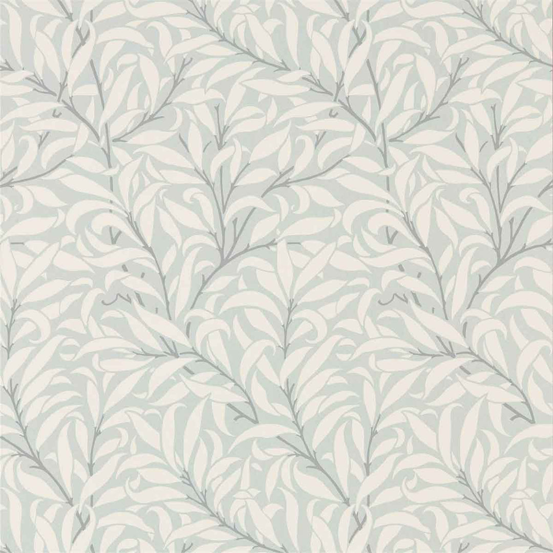 Morris And Co Pure Willow Bough Wallpaper - Eggshell & Chalk - 216024 | Modern 2 Interiors