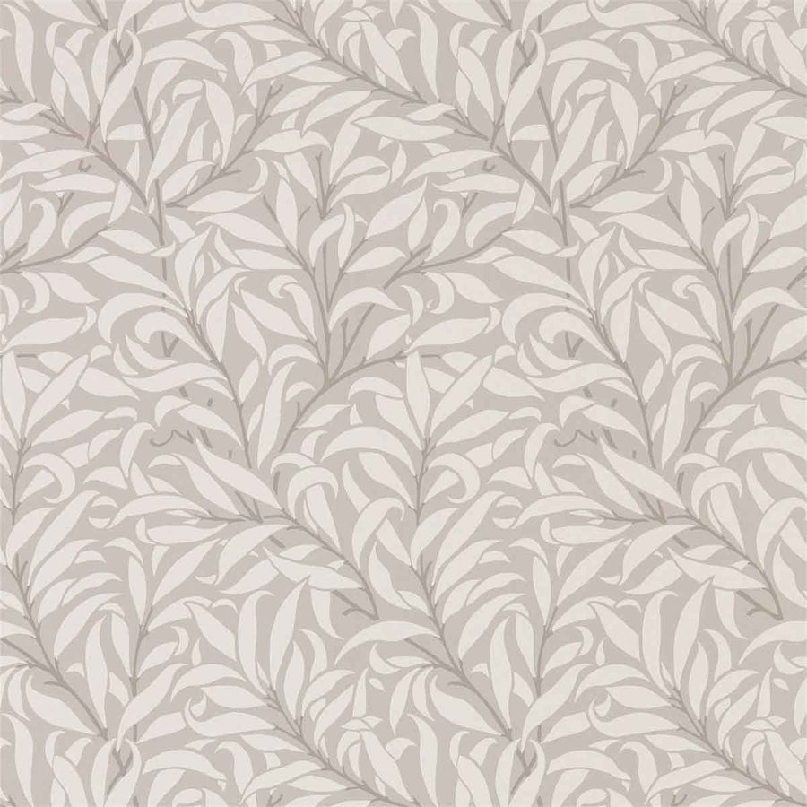 Morris And Co Pure Willow Bough Wallpaper - Dove & Ivory - 216025 | Modern 2 Interiors