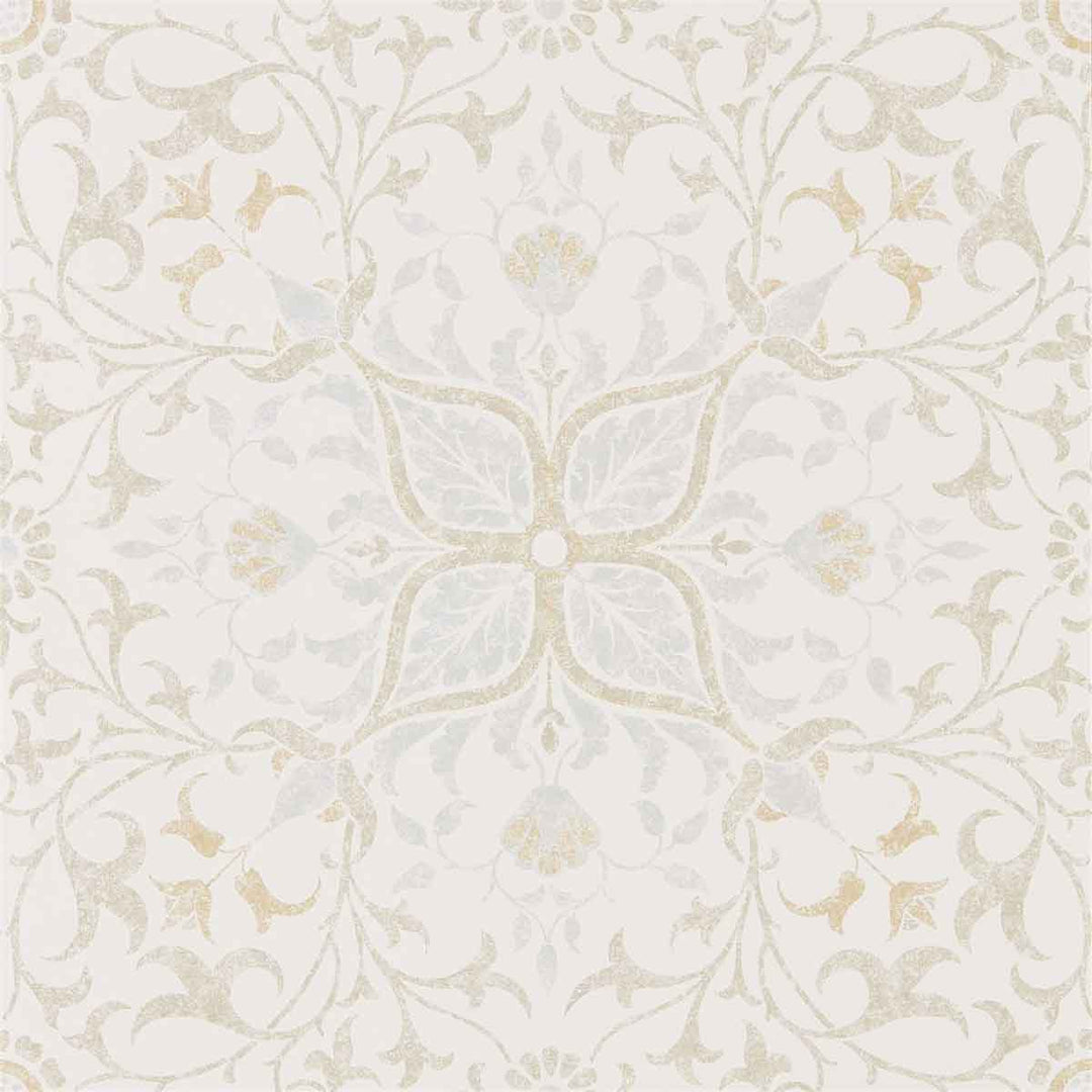 Morris And Co Pure Net Ceiling Wallpaper - Cream & Eggshell - 216038 | Modern 2 Interiors