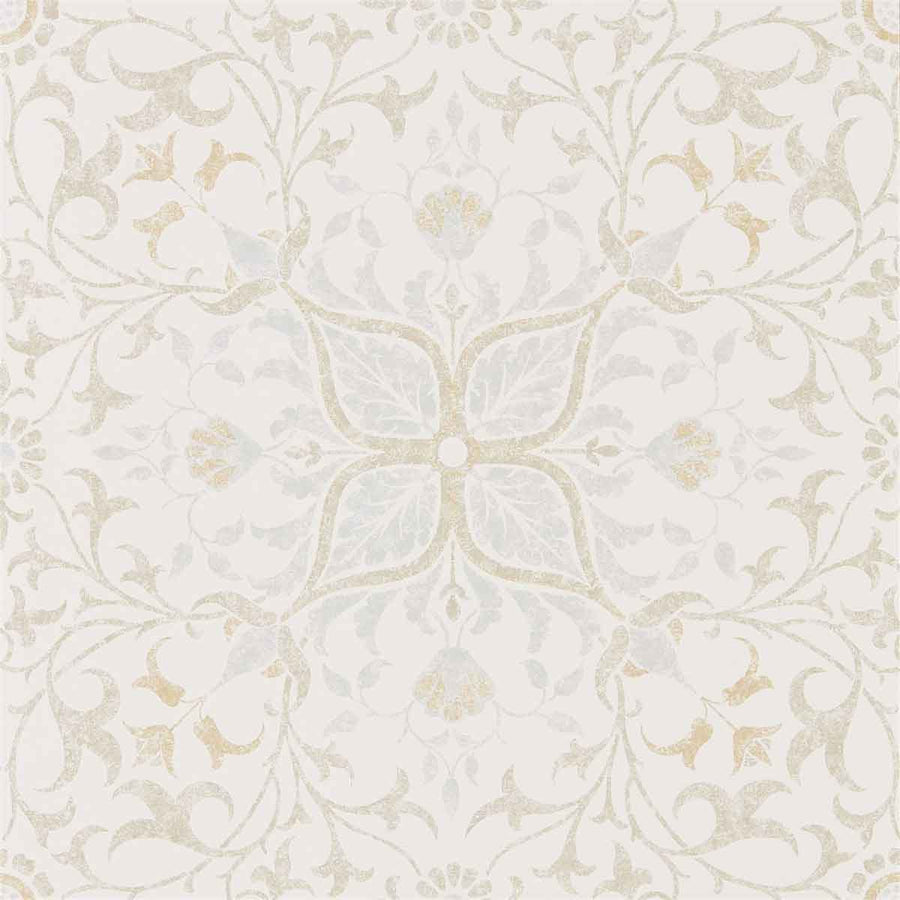 Morris And Co Pure Net Ceiling Wallpaper - Cream & Eggshell - 216038 | Modern 2 Interiors