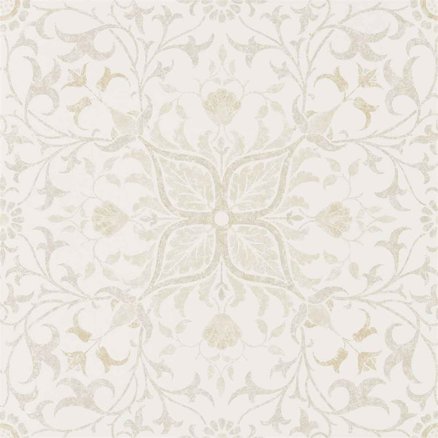 Morris And Co Pure Net Ceiling Wallpaper - Ecru & Linen - 216039 | Modern 2 Interiors