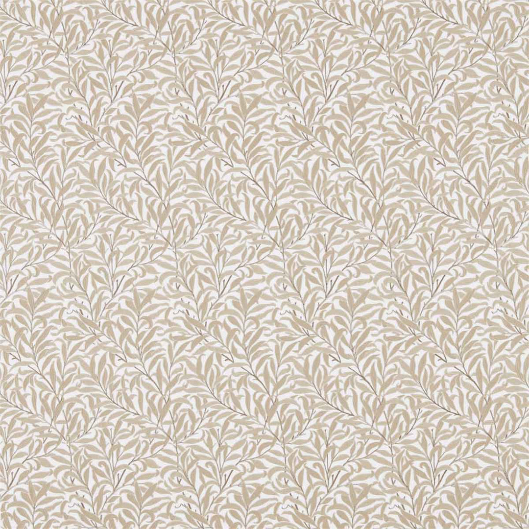 Pure Willow Bough Embroidery Wheat Fabric by Morris & Co - 236064 | Modern 2 Interiors