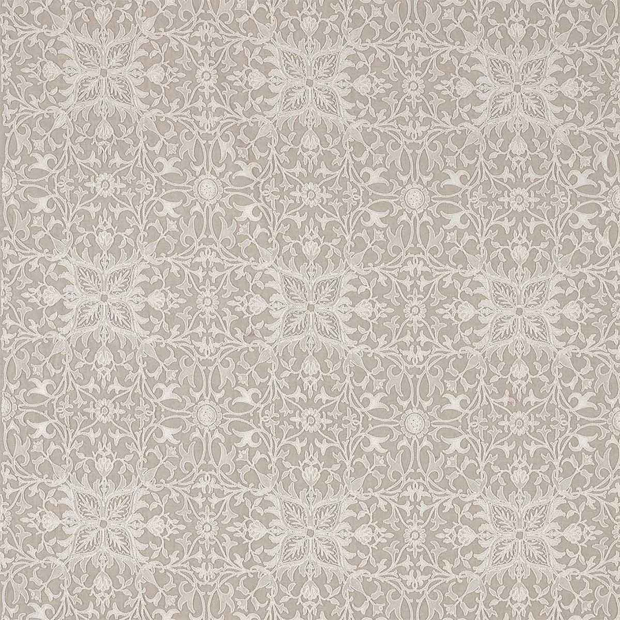 Pure Net Ceiling Embroidery Flax Fabric by Morris & Co - 236076 | Modern 2 Interiors