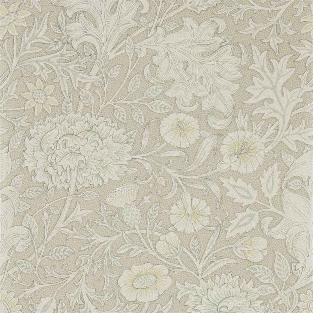 Morris And Co Double Bough Wallpaper - Pewter - 216684 | Modern 2 Interiors