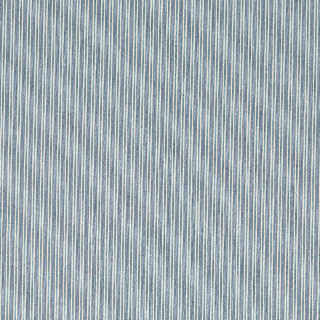 Melford Stripe Chambray Fabric by Sanderson - 237215 | Modern 2 Interiors