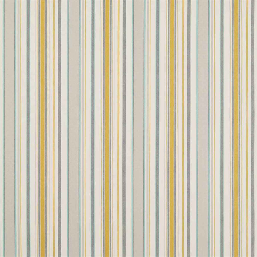 Dobby Stripe Dijon Fabric by Sanderson - 237224 | Modern 2 Interiors