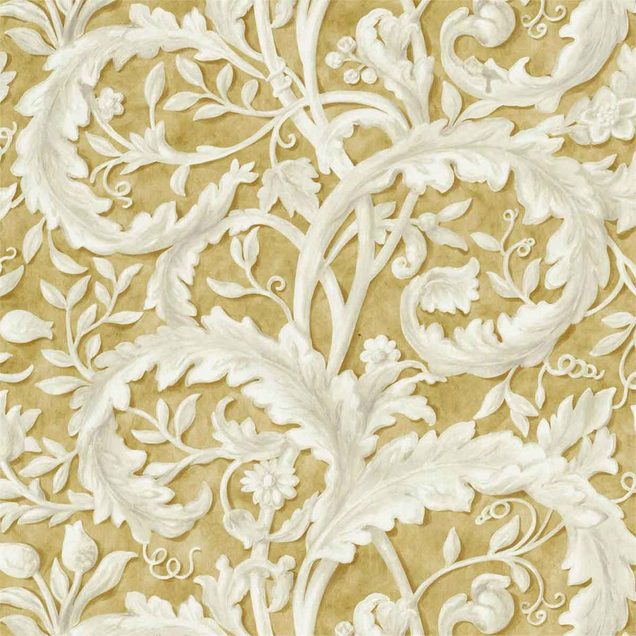 Tilia Lime Gold Fabric by Sanderson - 226752 | Modern 2 Interiors