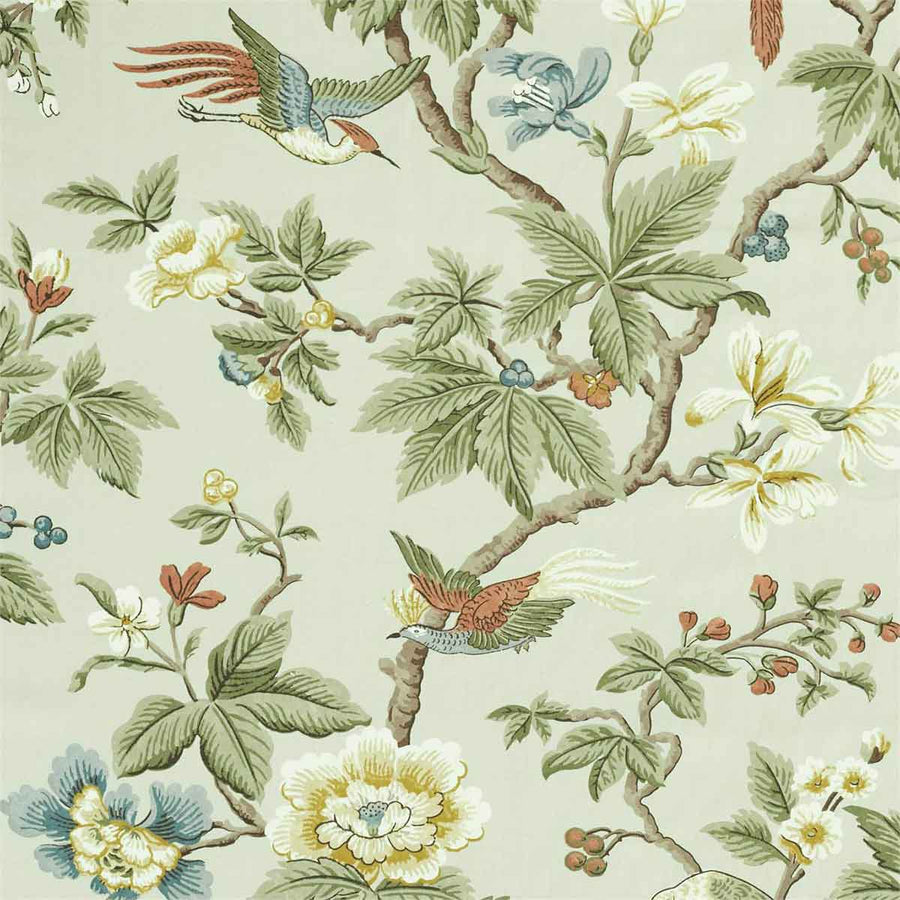 Lophura English Grey Fabric by Sanderson - 226755 | Modern 2 Interiors