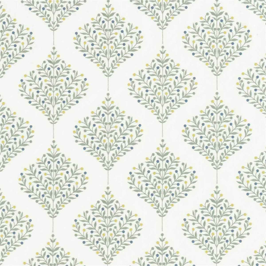 Orchard Tree Gardenia Green Fabric by Sanderson - 237184 | Modern 2 Interiors