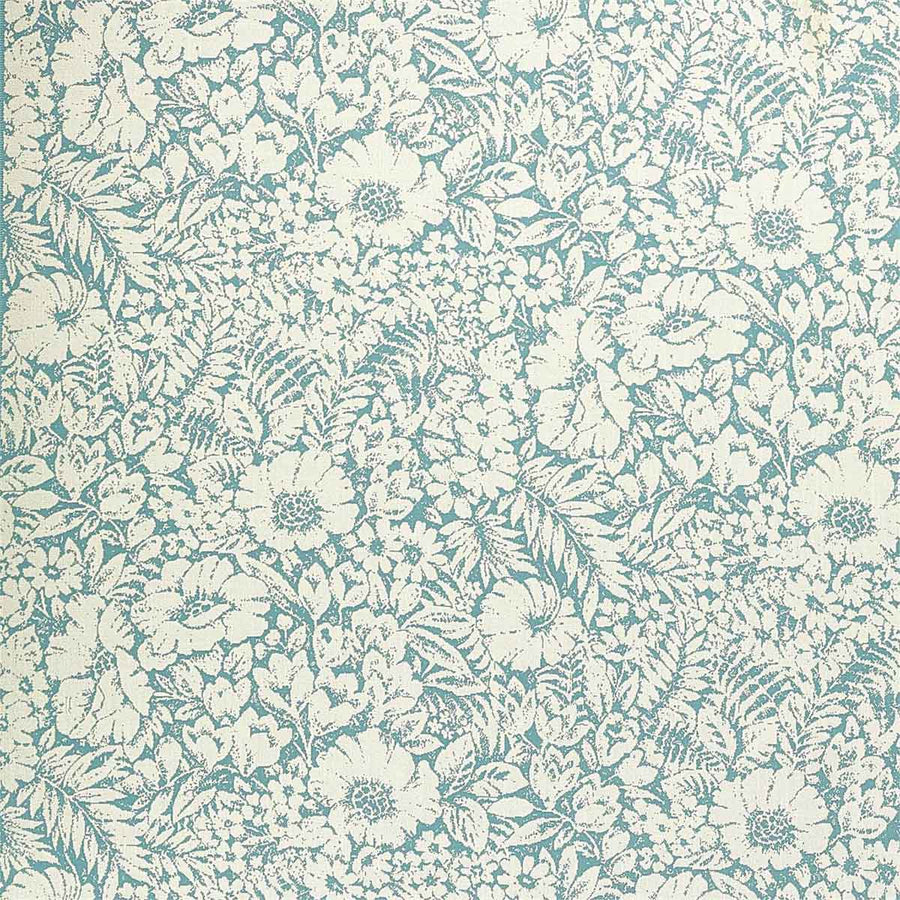 Meadow Fields High Sea Fabric by Sanderson - 237197 | Modern 2 Interiors