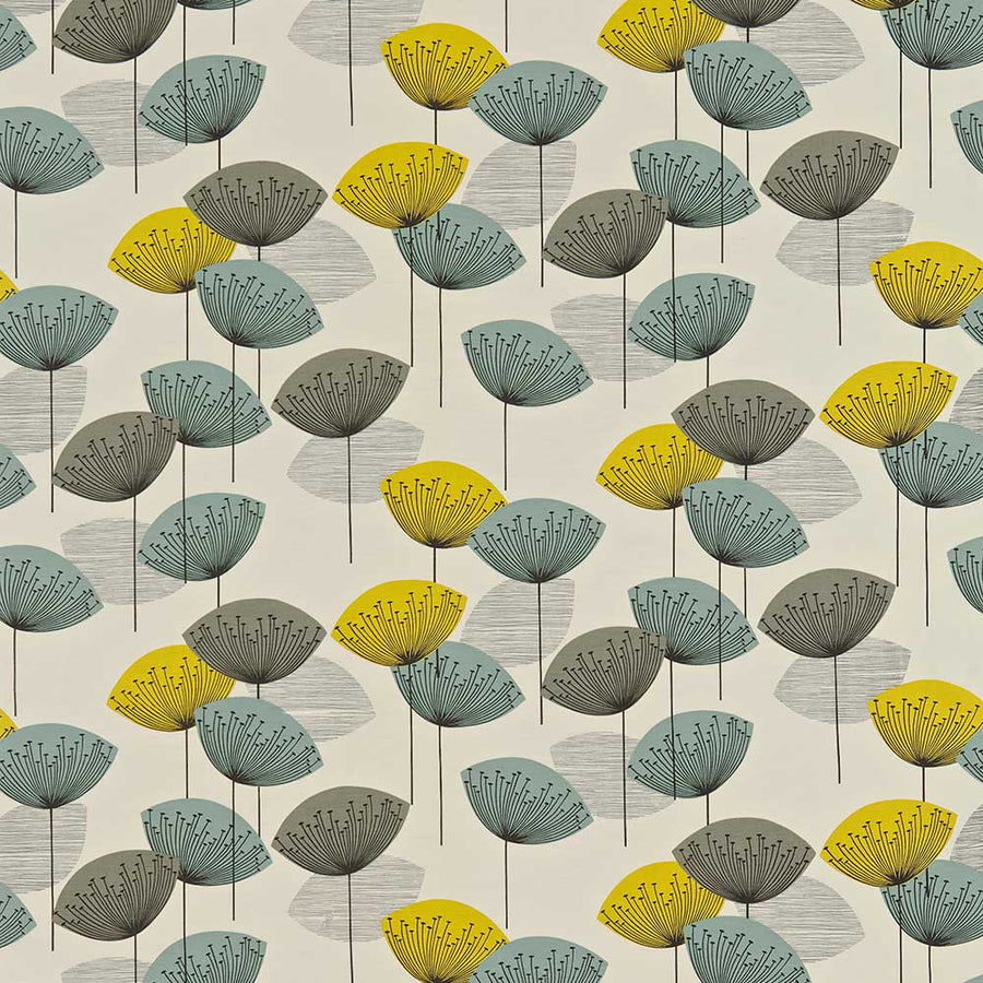 Dandelion Clocks Chaffinch Fabric by Sanderson - DOPNDA204 | Modern 2 Interiors