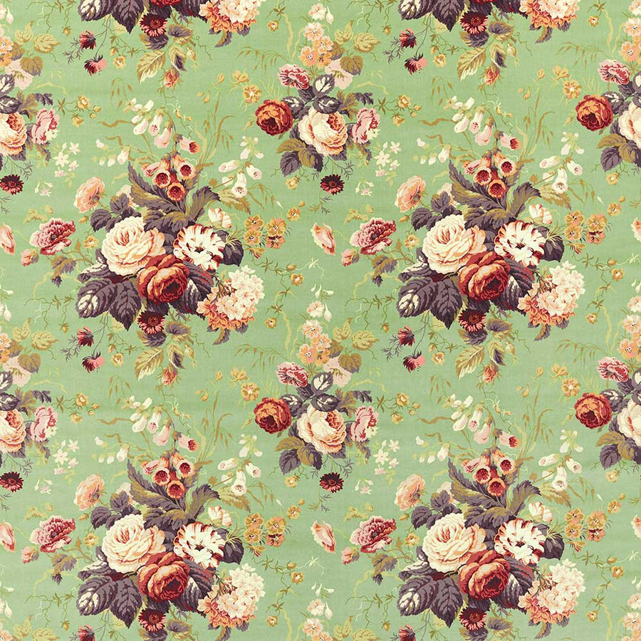 Stapleton Park Squirrel & Olive Fabric by Sanderson - 226885 | Modern 2 Interiors