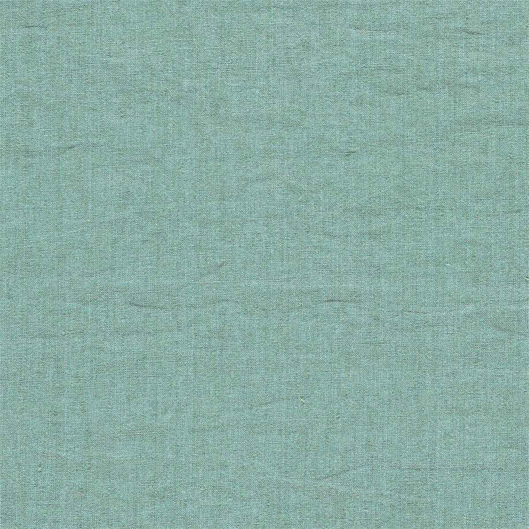 Rue Linen Duck Egg Fabric by Sanderson - 237056 | Modern 2 Interiors