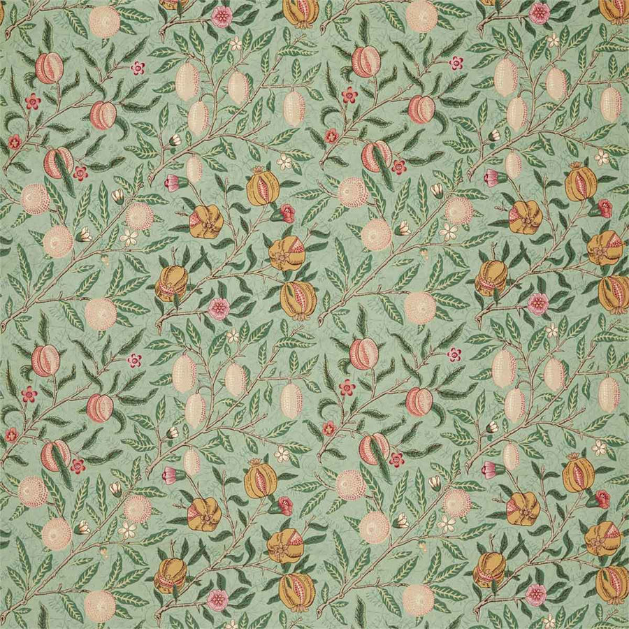 Fruit Velvet Privet & Thyme Fabric by Morris & Co - 236927 | Modern 2 Interiors