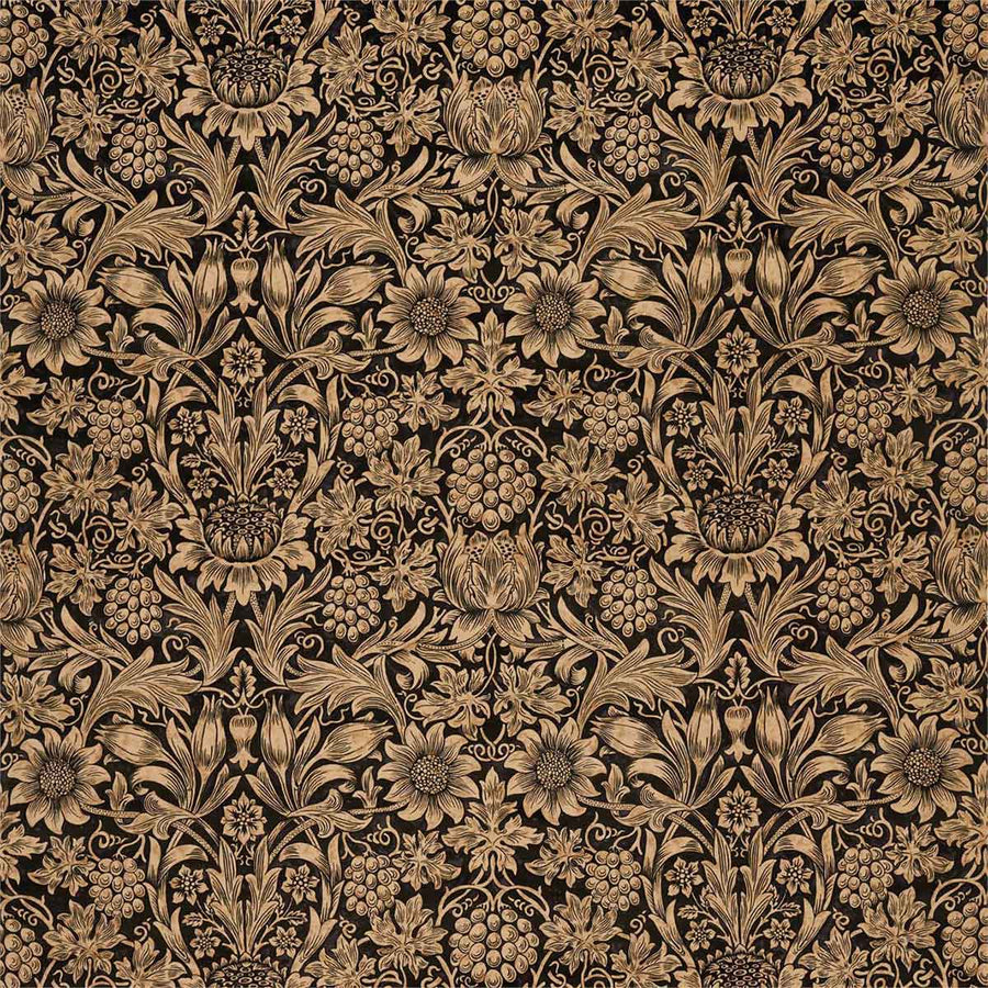Sunflower Velvet Maple & Lichen Fabric by Morris & Co - 236929 | Modern 2 Interiors