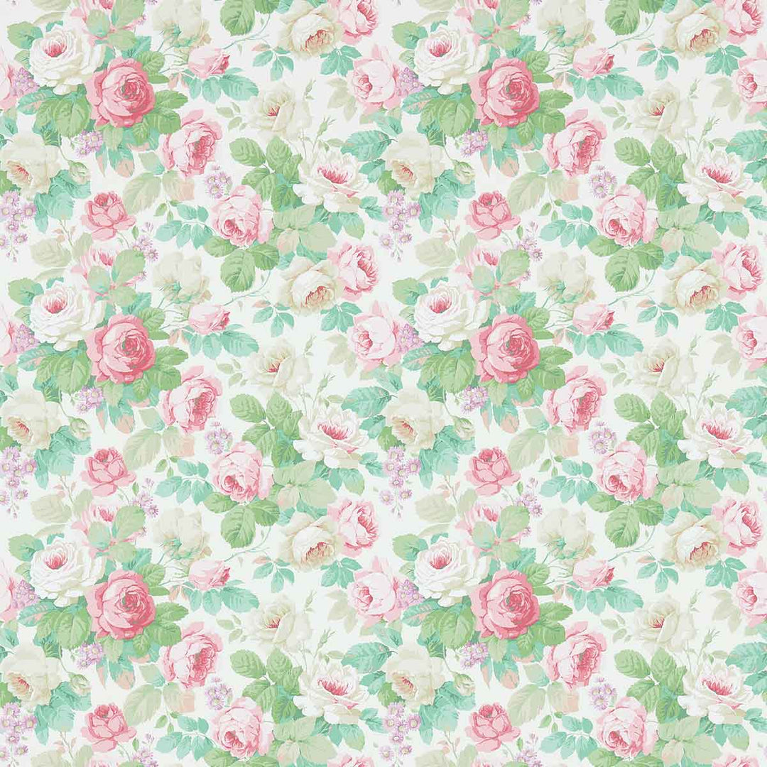 Chelsea Pink & Celadon Wallpaper by Sanderson - DVIN214604 | Modern 2 Interiors