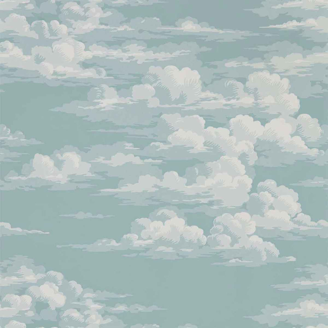 Silvi Clouds Sky Wallpaper by Sanderson - 216599 | Modern 2 Interiors