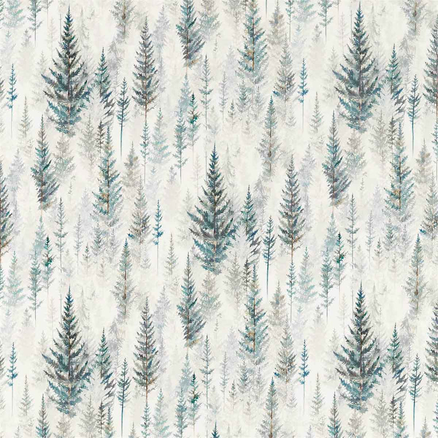 Juniper Pine Pine Forest Fabric by Sanderson - 226534 | Modern 2 Interiors