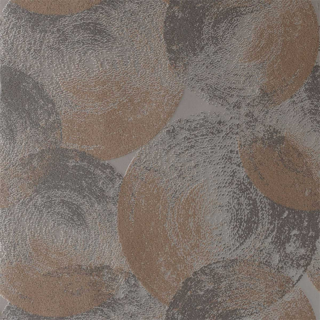 Ellipse Copper & Granite Wallpaper by Anthology - 111129 | Modern 2 Interiors