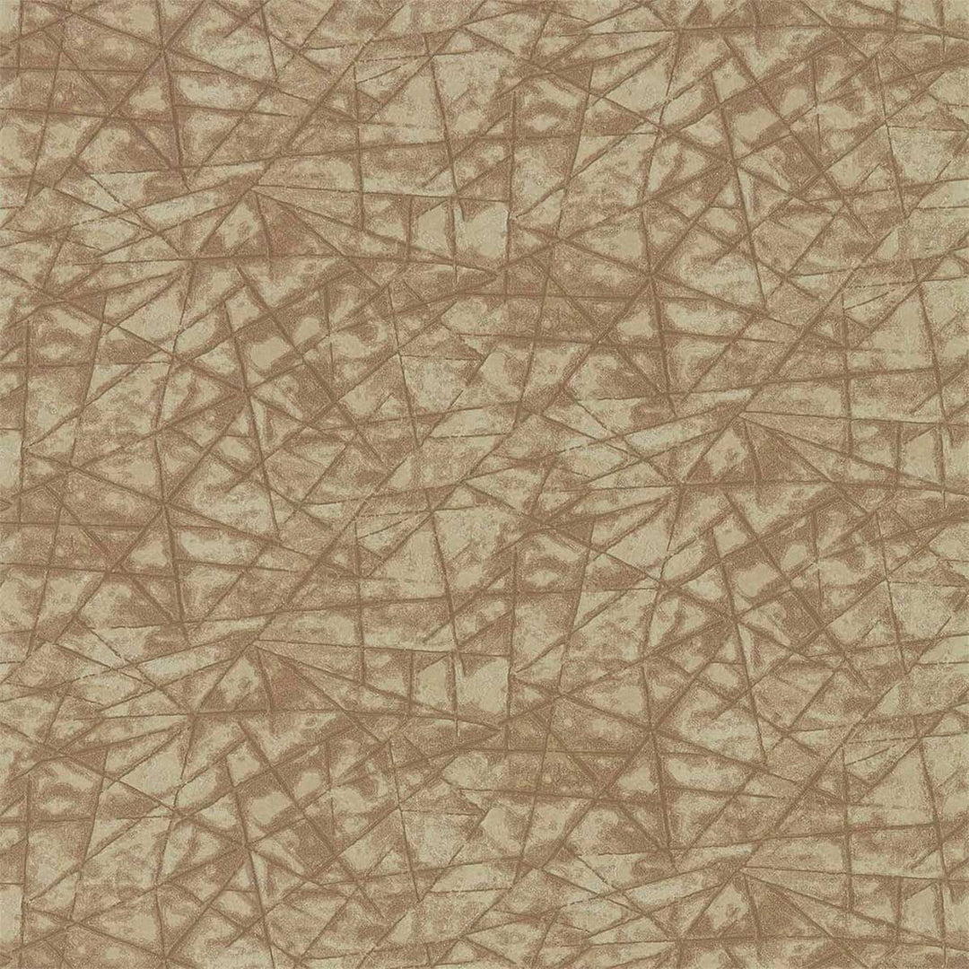 Shatter Copper & Sienna Wallpaper by Anthology - 111850 | Modern 2 Interiors
