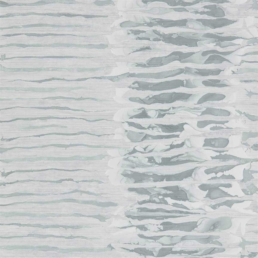 Ripple Stripe Steel Wallpaper by Anthology - 112577 | Modern 2 Interiors