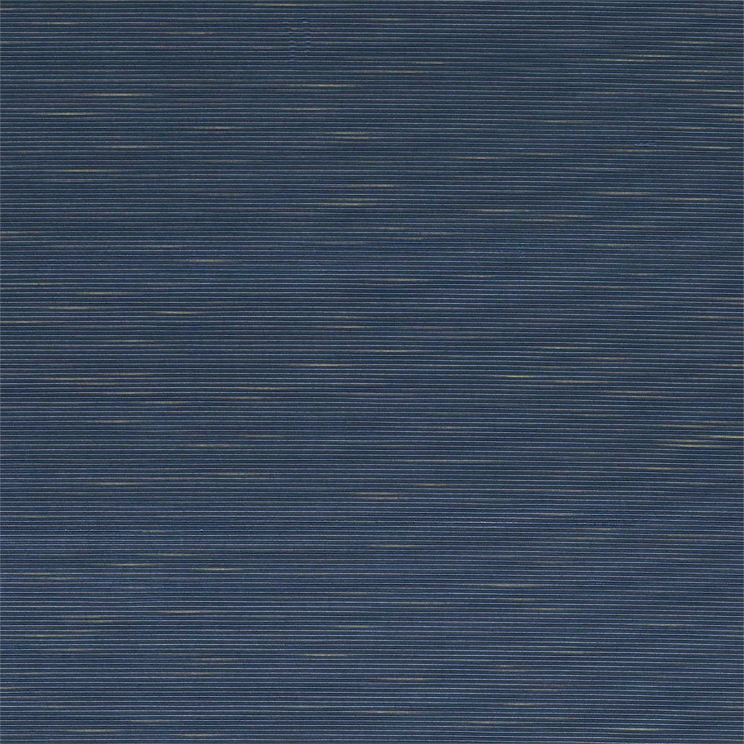 Hibiki Cobalt & Gold Fabric by Anthology - 132382 | Modern 2 Interiors