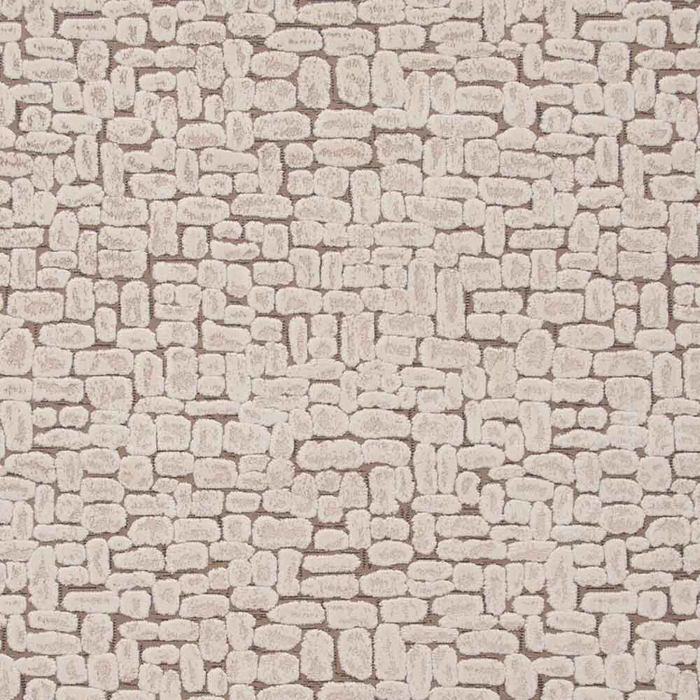 Clarke & Clarke Lavico Fabric - Natural - F0752/008 | Modern 2 Interiors