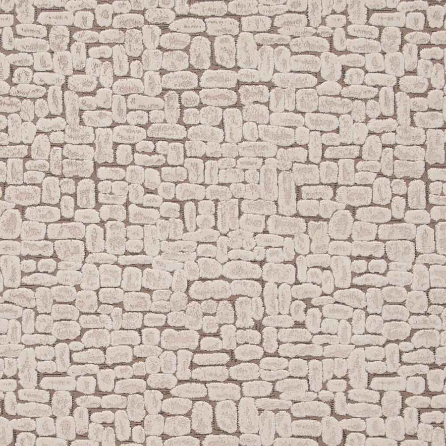 Clarke & Clarke Lavico Fabric - Natural - F0752/008 | Modern 2 Interiors