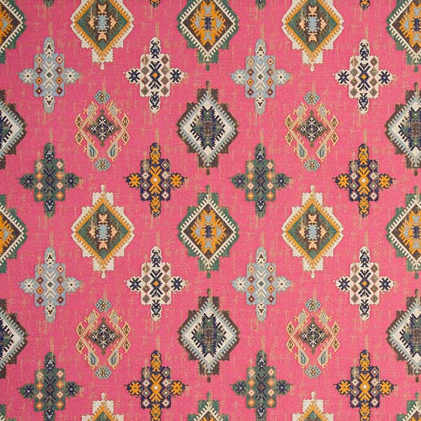 Konya Azalea Fabric by Clarke & Clarke - F0796/02 | Modern 2 Interiors