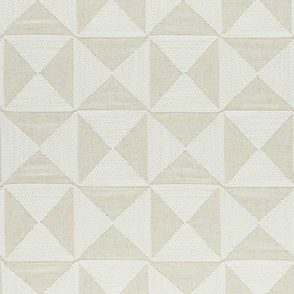 Adisa Natural Fabric by Clarke & Clarke - F0952/02 | Modern 2 Interiors