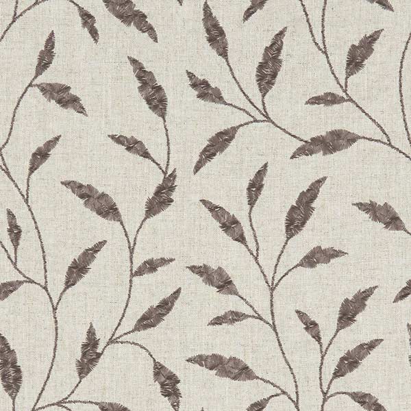 Fairford Charcoal Fabric by Clarke & Clarke - F1122/01 | Modern 2 Interiors