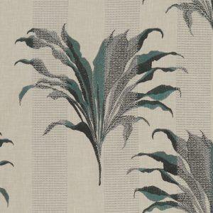Palma Kingfisher Fabric by Clarke & Clarke - F1303/04 | Modern 2 Interiors