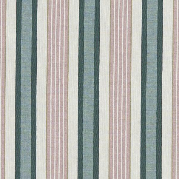 Belvoir Emerald/Blush Fabric by Clarke & Clarke - F1430/04 | Modern 2 Interiors