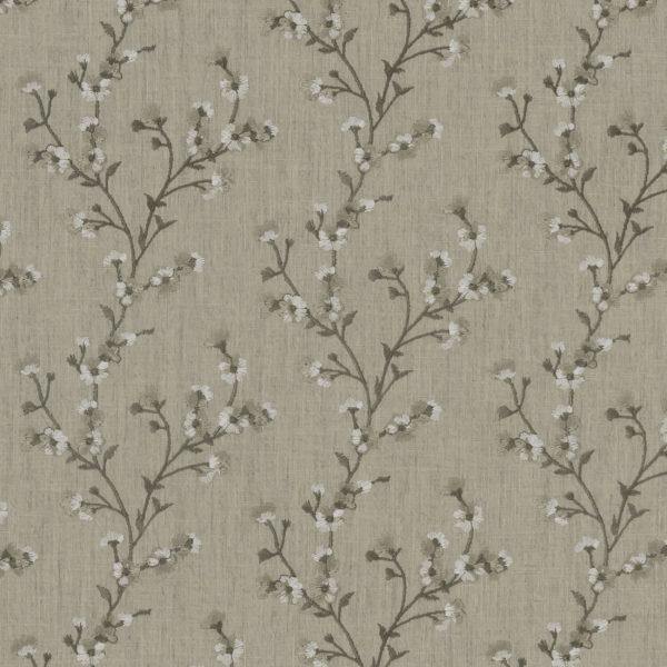 Blossom Linen Fabric by Clarke & Clarke - F1439/03 | Modern 2 Interiors