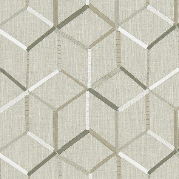 Linear Linen Fabric by Clarke & Clarke - F1443/03 | Modern 2 Interiors