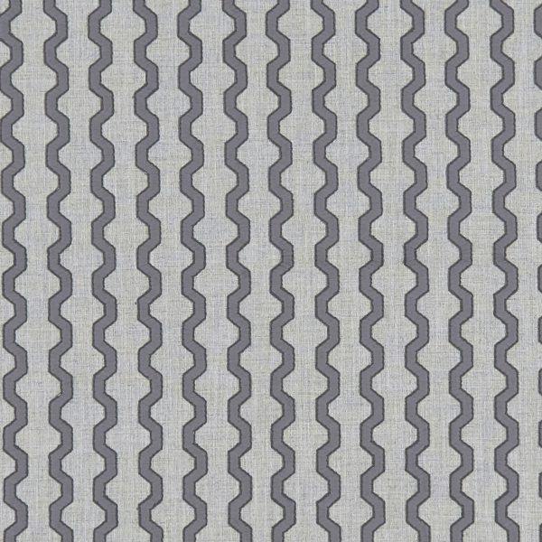 Replay Charcoal Fabric by Clarke & Clarke - F1452/01 | Modern 2 Interiors