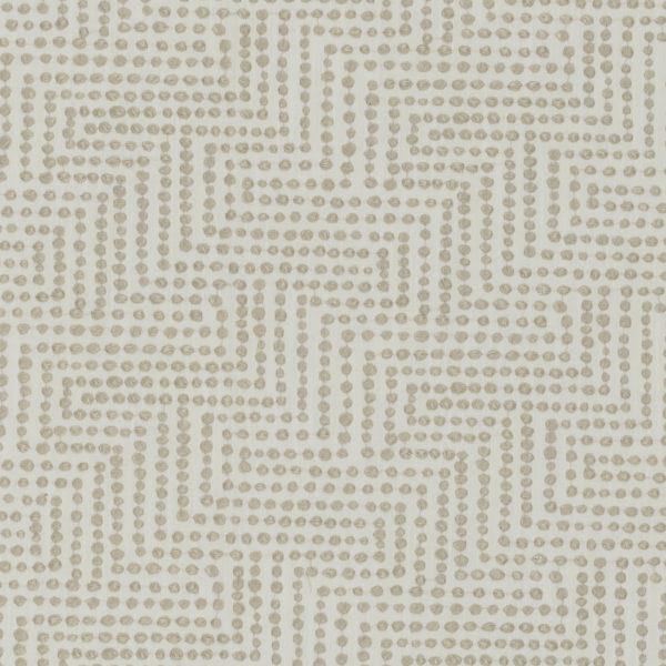 Solitaire Ivory/Linen Fabric by Clarke & Clarke - F1454/03 | Modern 2 Interiors