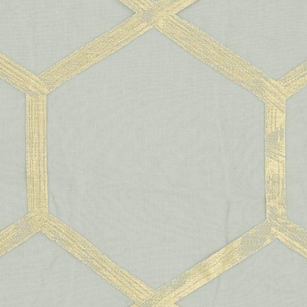Forma Charcoal/Gold Fabric by Clarke & Clarke - F1469/02 | Modern 2 Interiors