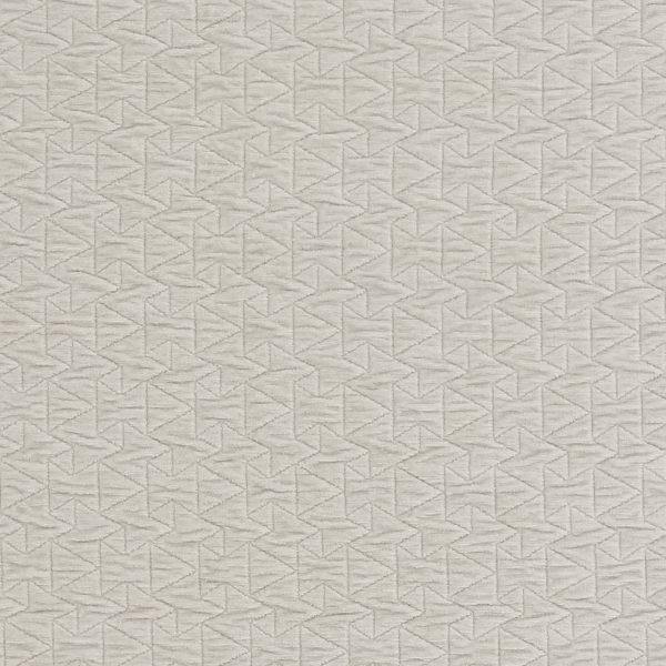 Quarzo Ivory Fabric by Clarke & Clarke - F1471/03 | Modern 2 Interiors